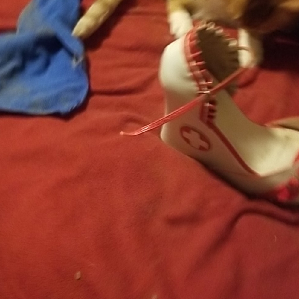 Nurse costume shoes like new